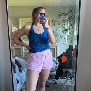 Lululemon racerback tank size 12 blue